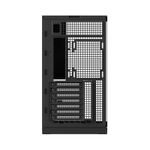 Gabinete Gamer Geometric Future Model 5 Sem Fans Mid Tower Preto e Cinza - GEO-M5-BG