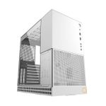 Gabinete Gamer Geometric Future Model 4 King Arthur Sem Fans Mid Tower Branco - GEO-M4-KAW
