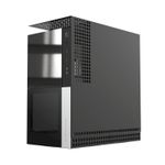 Gabinete Gamer Geometric Future Model 4 Caliburn Sem Fans Mid Tower Preto - GEO-M4-CAL