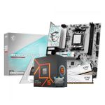 KIT AMD -  Processador AMD Ryzen 5 7600 + MSI B840M WiFi6E + Memória RAM 32GB DDR5 - AM5