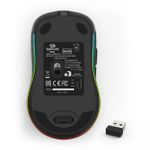 Mouse Gamer Sem Fio Redragon Hana RGB Preto - M694-RGB