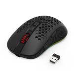 Mouse Gamer Sem Fio Redragon Hana RGB Preto - M694-RGB