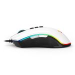 Mouse Gamer Redragon Cobra V2 Special Edition Cypher Branco e Preto RGB - M711A-RGB