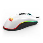 Mouse Gamer Redragon Cobra V2 Special Edition Cypher Branco e Preto RGB - M711A-RGB