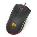 Mouse Gamer Redragon Cobra Cypher Lite RGB Preto Sunplus - M611-RGB