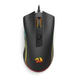 Mouse Gamer Redragon Cobra Cypher Lite RGB Preto Sunplus - M611-RGB