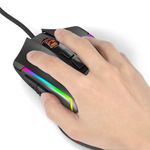 Mouse Gamer Redragon Trident Lite RGB Preto - M613-RGB