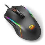 Mouse Gamer Redragon Trident Lite RGB Preto - M613-RGB