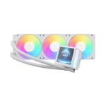 Water Cooler Gamdias Chione P5-360 Branco 360mm com Tela IPS LCD 3.4