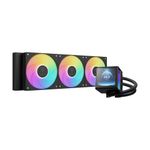 Water Cooler Gamdias Chione P5-360 Preto 360mm com Tela IPS LCD 3.4 - P5-360