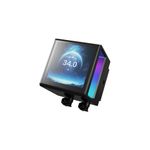 Water Cooler Gamdias Chione P5-360 Preto 360mm com Tela IPS LCD 3.4 - P5-360