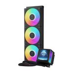 Water Cooler Gamdias Chione P5-360 Preto 360mm com Tela IPS LCD 3.4 - P5-360