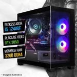 Computador Gamer Core i5 12400F + RTX 3050 8GB – NOCTUS