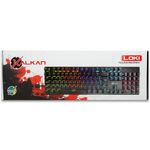 Teclado Mecânico Gamer Kalkan Loki Rainbow Preto Switch Marrom ABNT2 - KLK00013