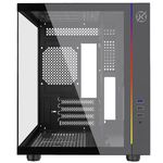 Gabinete Gamer Kalkan Midgard RGB Mid Tower Preto - KLK00055
