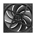 Kit 3x Cooler DeepCool FD14 140mm Preto - R-FD14-BKNPN3-G