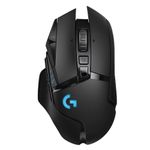 Mouse Gamer sem Fio Logitech G502 Hero 16K RGB Lightspeed 11 Botões 16000DPI Wireless – 910-005566