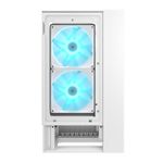 Gabinete Gamer Cougar Omnyx RGB c 4 Fans 160mm Mid Tower Branco -  382WA30.0002