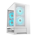 Gabinete Gamer Cougar Omnyx RGB c 4 Fans 160mm Mid Tower Branco -  382WA30.0002