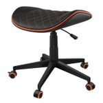 Banco Gamer Cougar Crosser Preto e Laranja 120kg - 3MCROORB.0001