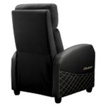 Poltrona Gamer Cougar Ranger Elite Preto e Dourado Veludo Até 135kg - CGR-RAE-GLB