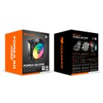 Cooler p/ Processador Cougar Forza 50 ARGB Preto - 3MFZR50.0001