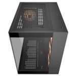 Gabinete Gamer Cougar FV150 RGB c 4 Fans Mid Tower Preto - 385KA10.0001