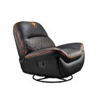 Poltrona Gamer Cougar Overlord Preto e Laranja Até 150kg - 3MOVLORB.0001