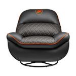 Poltrona Gamer Cougar Overlord Preto e Laranja Até 150kg - 3MOVLORB.0001