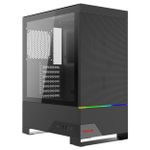 Gabinete Gamer Redragon Carbon RGB Fibra de Carbono Mid Tower Preto - CA-610B