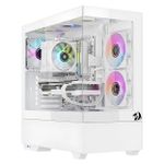 Gabinete Gamer Redragon Reflect Pro Mid Tower Branco - CA-607W