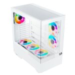 Gabinete Gamer Redragon Reflect Pro Mid Tower Branco - CA-607W