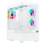 Gabinete Gamer Redragon Reflect Pro Mid Tower Branco - CA-607W