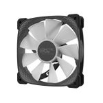 Kit 3x Cooler Geometric Future Squama 2505B 120mm ARGB Preto - GEO-S2505B-3