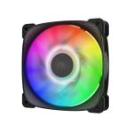 Kit 3x Cooler Geometric Future Squama 2505B 120mm ARGB Preto - GEO-S2505B-3