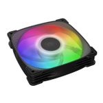Kit 3x Cooler Geometric Future Squama 2505B 120mm ARGB Preto - GEO-S2505B-3