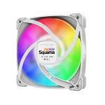 Kit 3x Cooler Geometric Future Squama 2505W 120mm ARGB Branco - GEO-S2505W-3