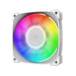 Kit 3x Cooler Geometric Future Squama 2505W 120mm ARGB Branco - GEO-S2505W-3