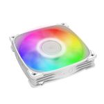 Kit 3x Cooler Geometric Future Squama 2505W 120mm ARGB Branco - GEO-S2505W-3
