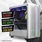Computador Gamer Ryzen 5 8400F + RTX 4060 Ti 8GB – HOLLOW