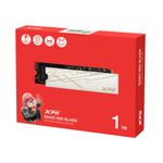 SSD XPG Mars 980 Blade 1TB NVMe PCIe 5.0 Leitura 14000MB/s Gravação 13000MB/s - SMAR-980B-1TCS