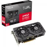 Placa de Vídeo Asus Dual AMD Radeon RX 7600 EVO OC 8GB GDDR6 - DUAL-RX7600-O8G-EVO