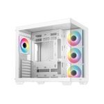 Gabinete Gamer DeepCool CG530 c/ 4 Fans Mid Tower Branco - R-CG530-WHADA4-G-1