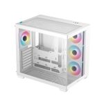 Gabinete Gamer DeepCool CG530 c/ 4 Fans Mid Tower Branco - R-CG530-WHADA4-G-1