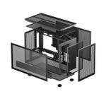 Gabinete Gamer DeepCool CH260 Mini-ITX Preto - R-CH260-BKNGM0-G-1
