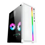 Gabinete Gamer R5 Viper White RGB Mid Tower