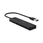 Hub C3Tech USB 2.0 4 Portas - HU230BK