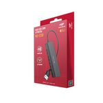 Hub C3Tech USB 2.0 4 Portas - HU230BK