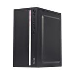 Gabinete Gamer R5 Viper Black RGB Mid Tower