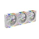 Kit 3x Cooler Gamdias Aeolus P2-1203 120mm WH ARGB Branco